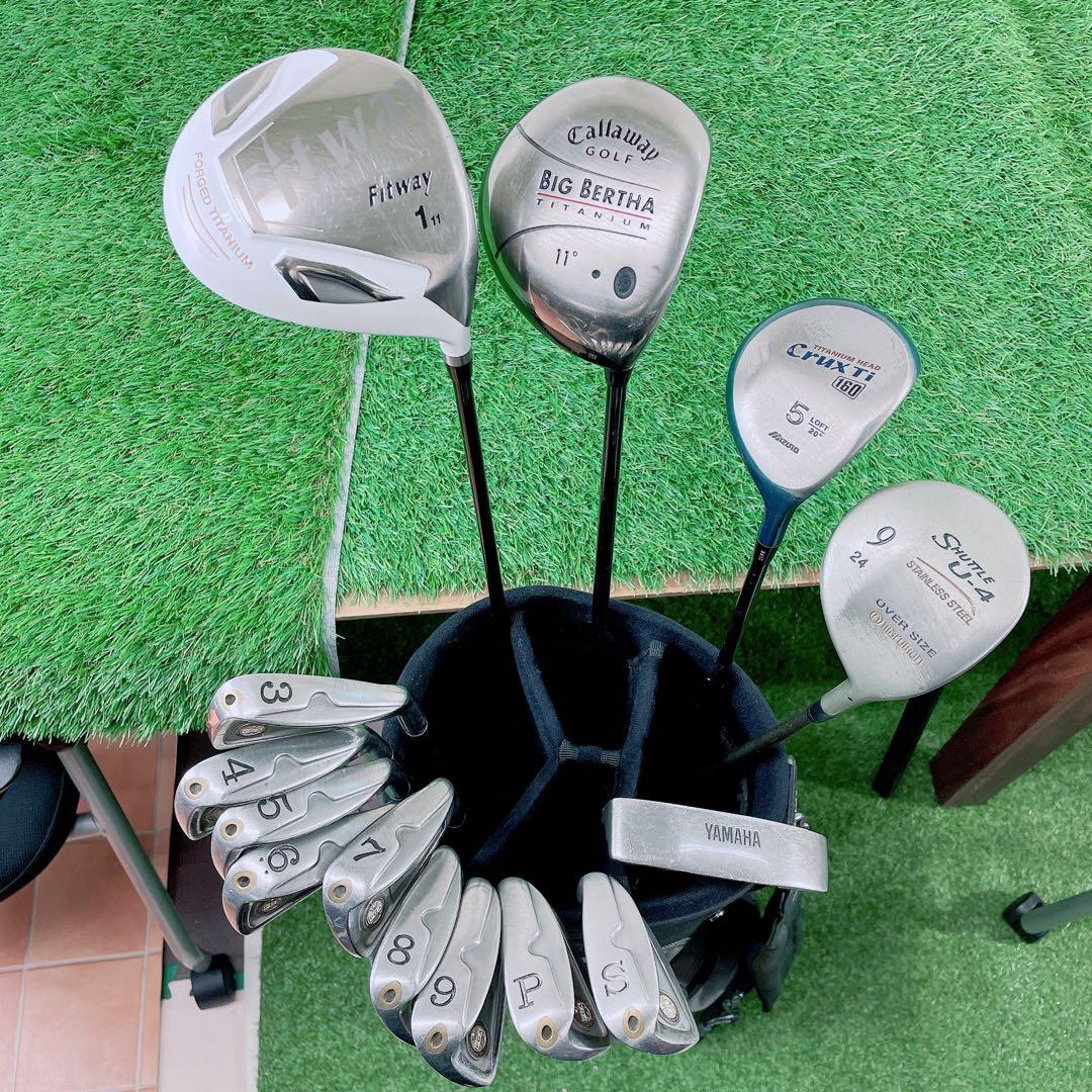 ゴルフクラブ　メンズセット　初心者　フィットウェイ　フォージド　入門　N2062