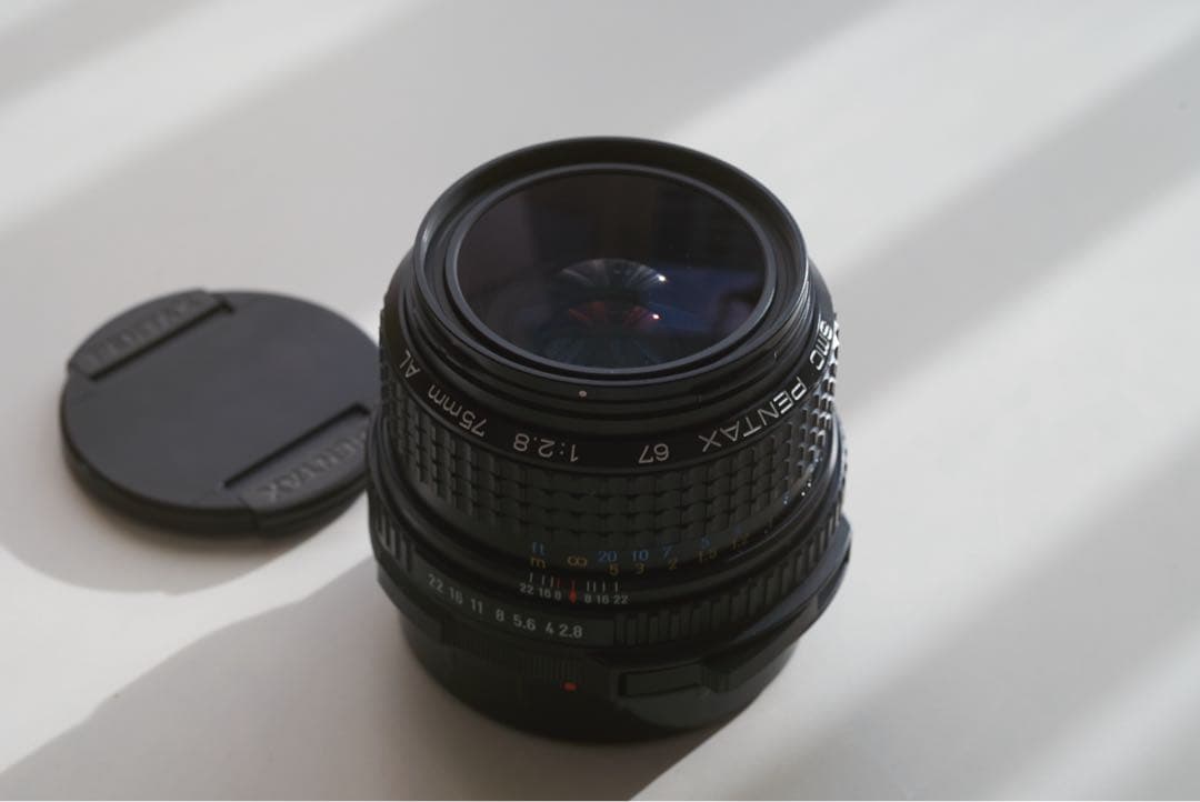 SMC PENTAX 67 75mm f/2.8 レンズ
