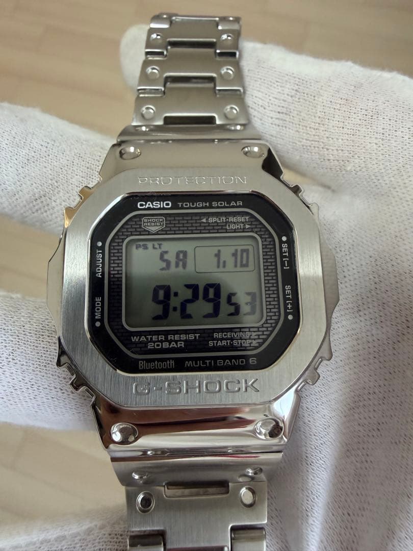 使用わずか CASIO G-SHOCK GMW-B5000D フルメタル