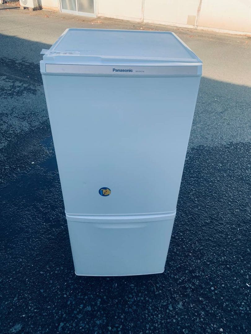 ♻️送料設置無料　Panasonic ノンフロン冷凍冷蔵庫NR-B147W-W