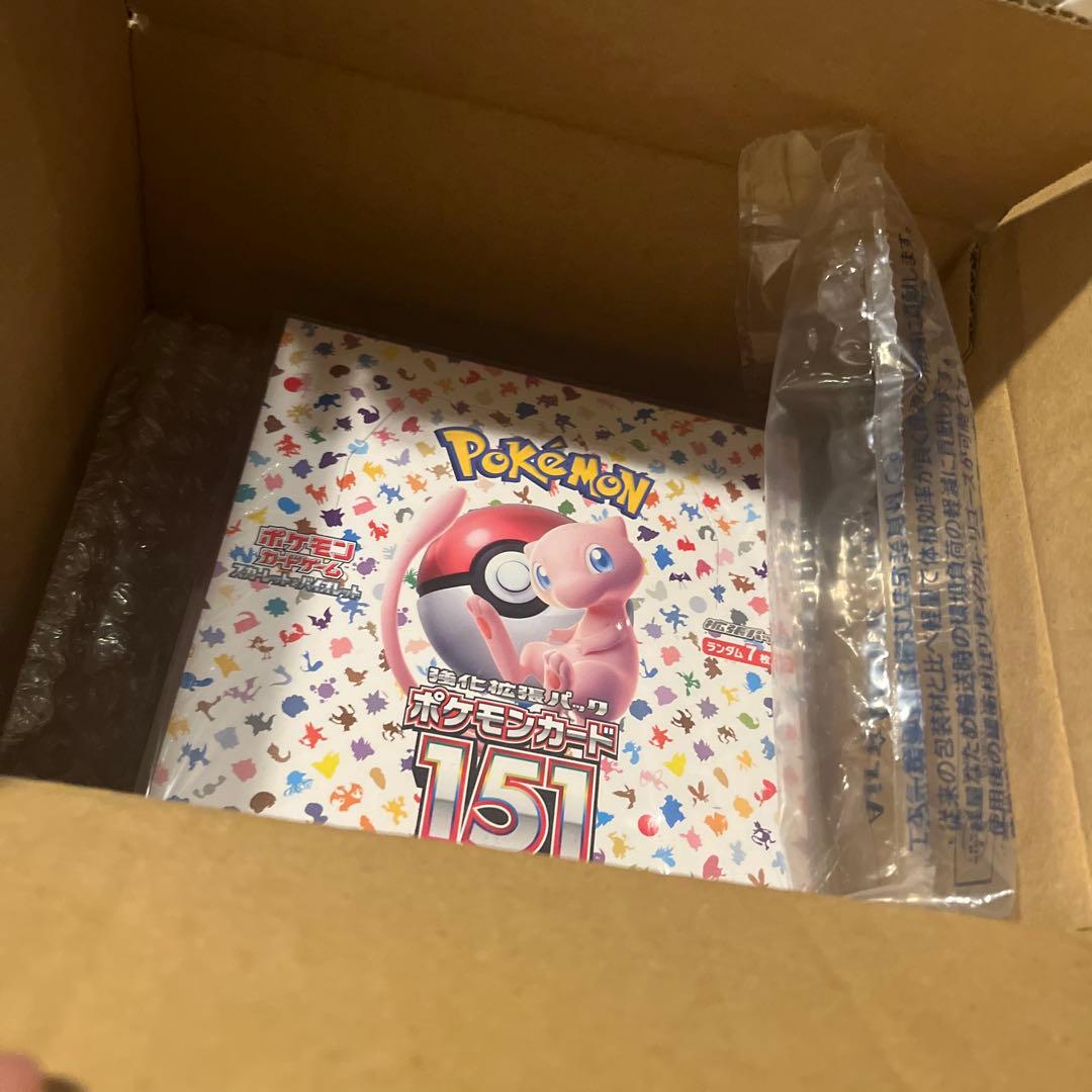 た*ま様 ポケモンボックス 151 シュリンク付き 未開封品