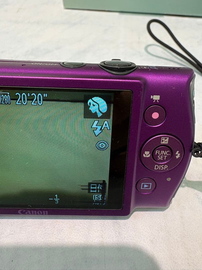 【訳あり商品】Canon IXY 600F パープル