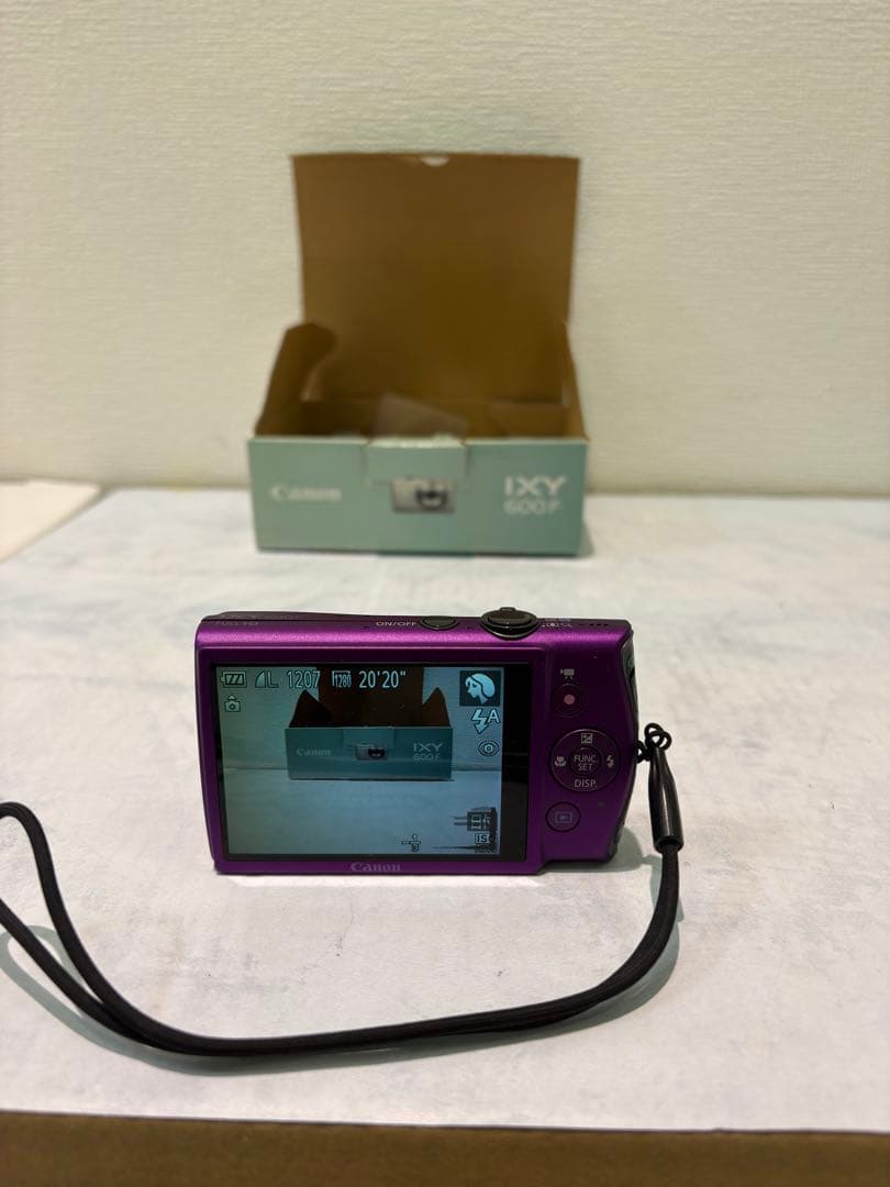 【訳あり商品】Canon IXY 600F パープル