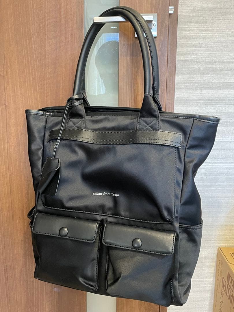 philme nairon pocket tote◆トートバッグ◆大園桃子