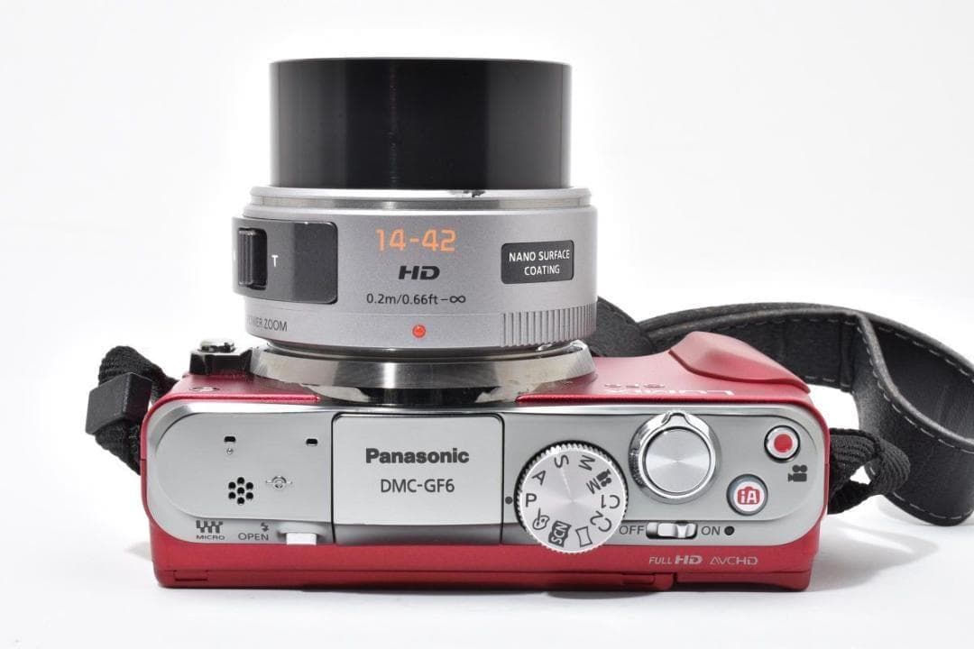 Panasonic LUMIX DMC-GF6 レンズキット ミラーレスカメラ