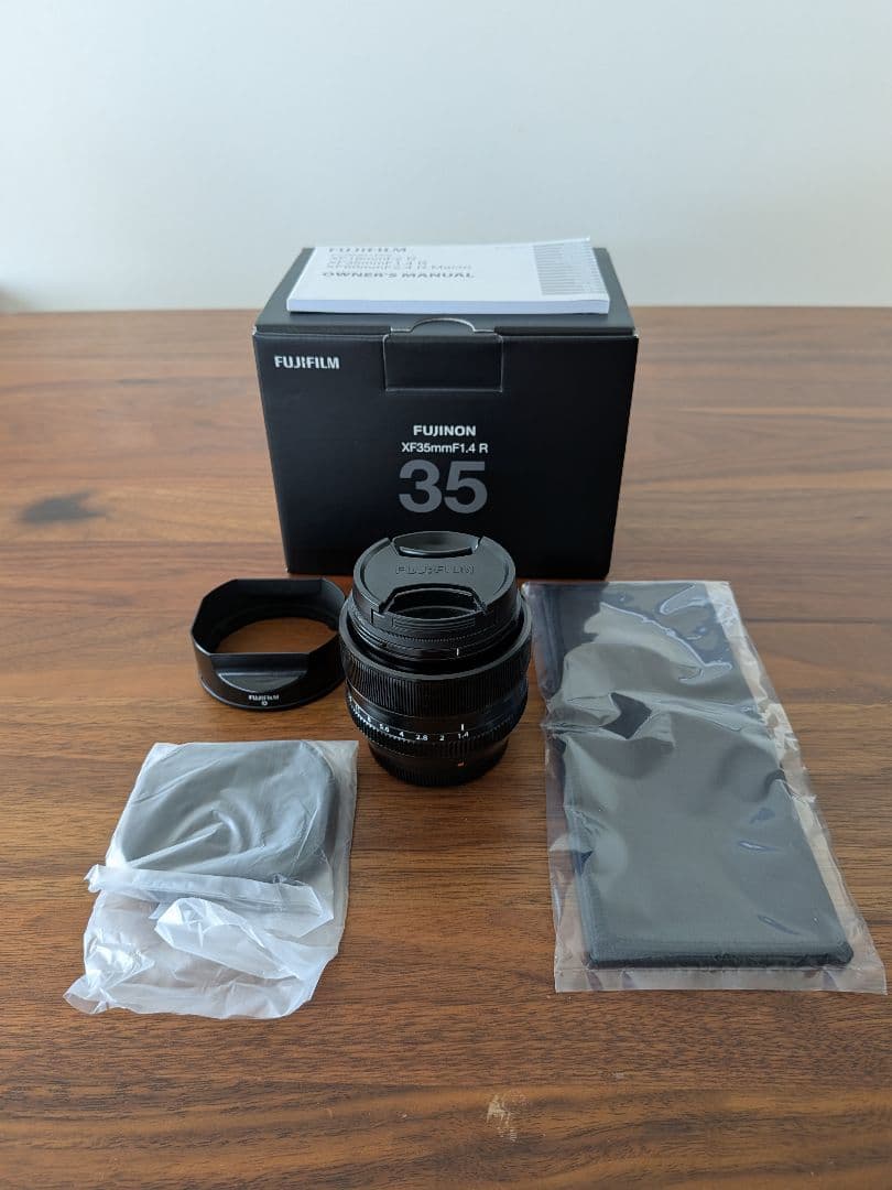 フジノンレンズ [XF35mmF1.4 R] レンズフィルター・箱付