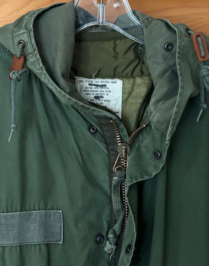 【ライナー付】80's us army M-51 モッズコート vintage