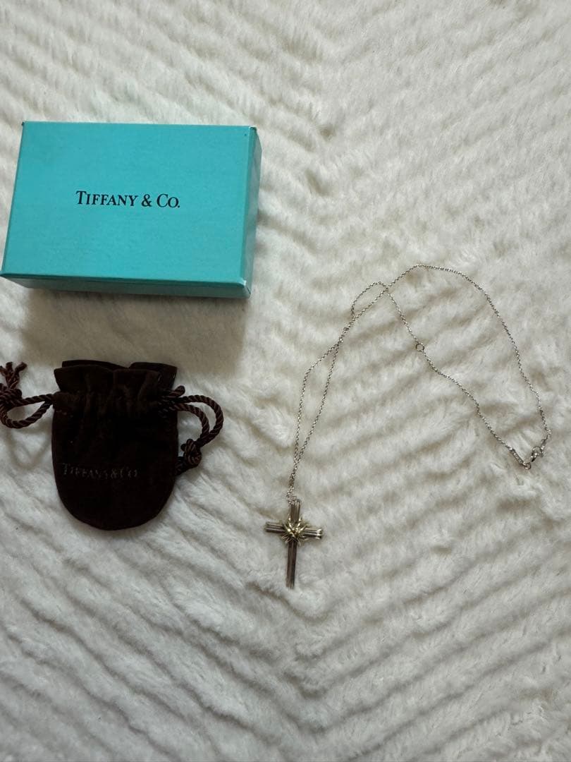 tiffany シグネチャークロス　ネックレス