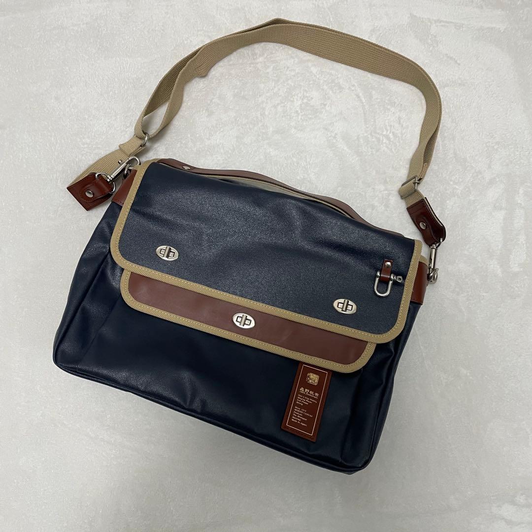 森野帆布　SF-0348 極美品 3WAY ショルダーバック ユニセックス