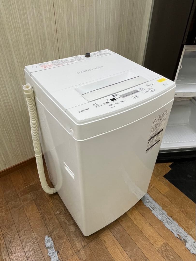 #43 TOSHIBA 2018年 4.5kg AW-46M7(W) 縦型洗濯機