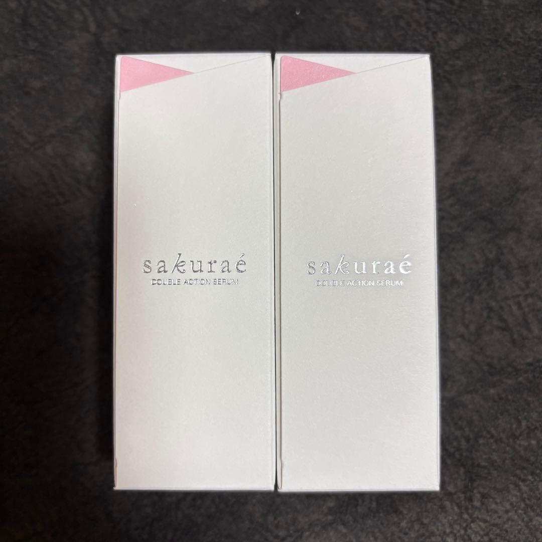 sakuraé ダブルアクションセラム 33ml リフィル2本セット