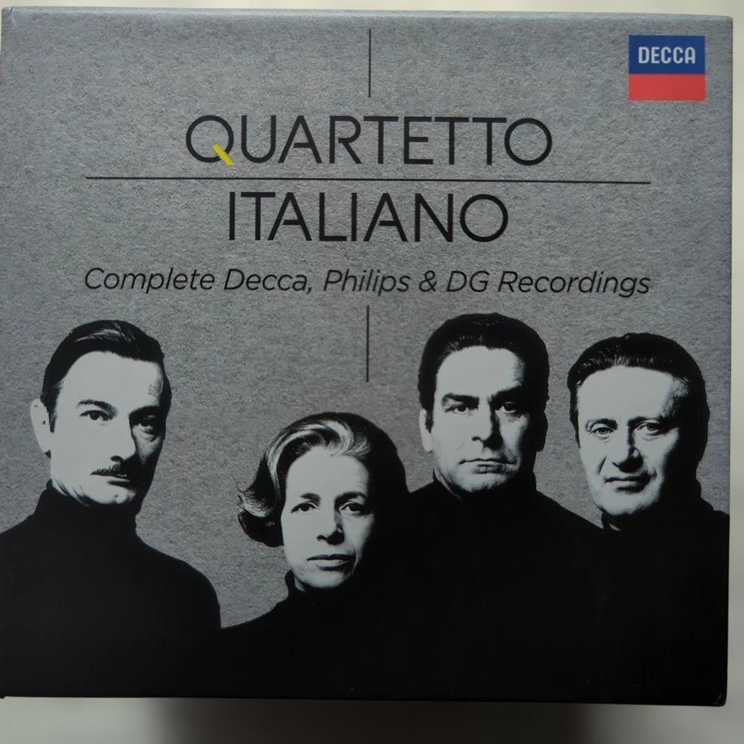 イタリア四重奏団／デッカ、フィリップス＆ＤＧ録音全集（３７ＣＤ）