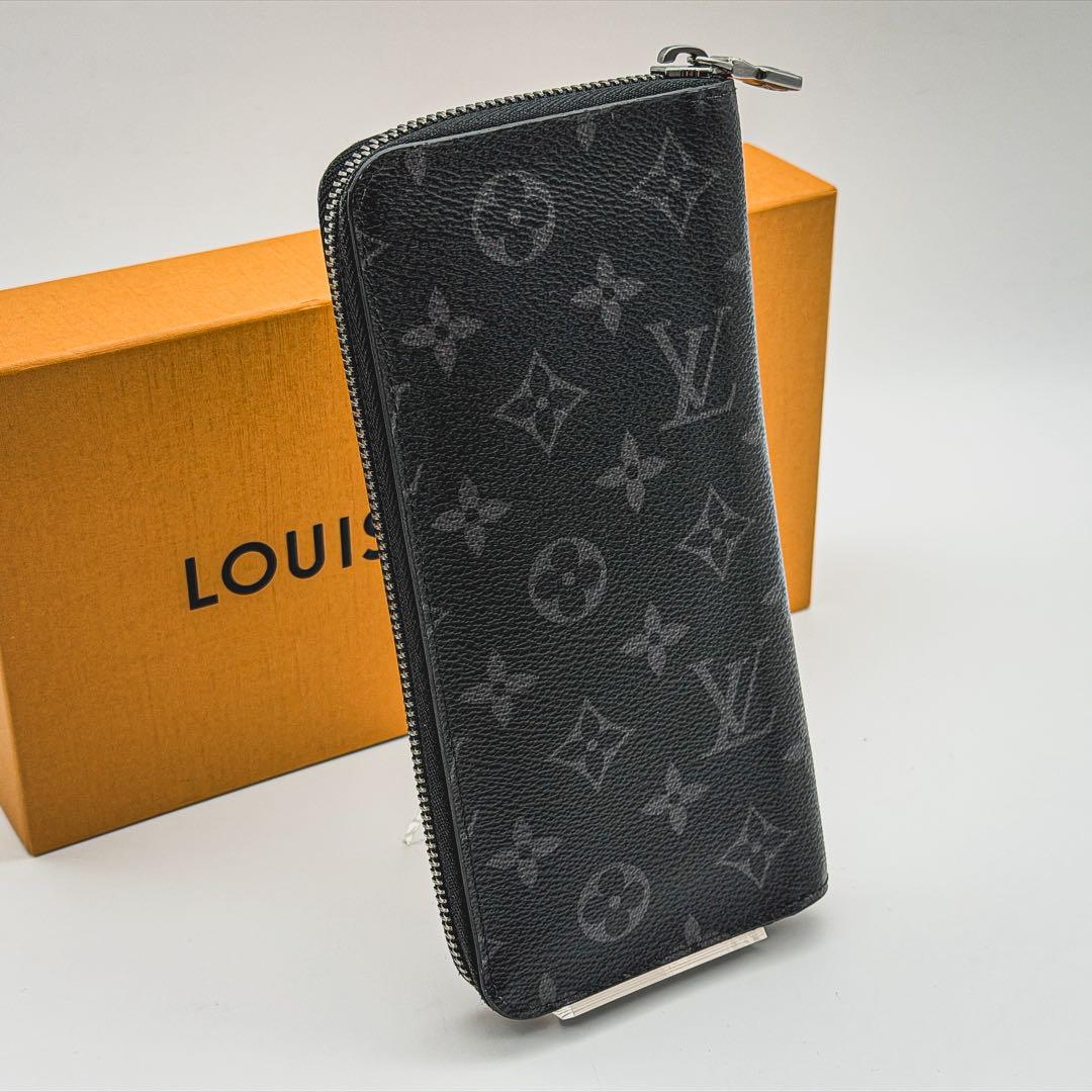 【IC内蔵】ルイヴィトン エクリプス ジッピーヴェルティカル RFID長財布