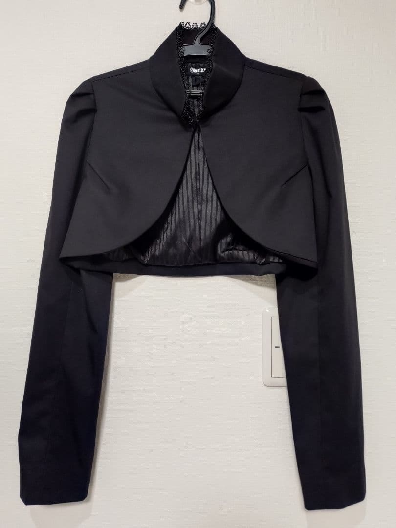 Sheglit リボンクラシカルボレロ ブラック