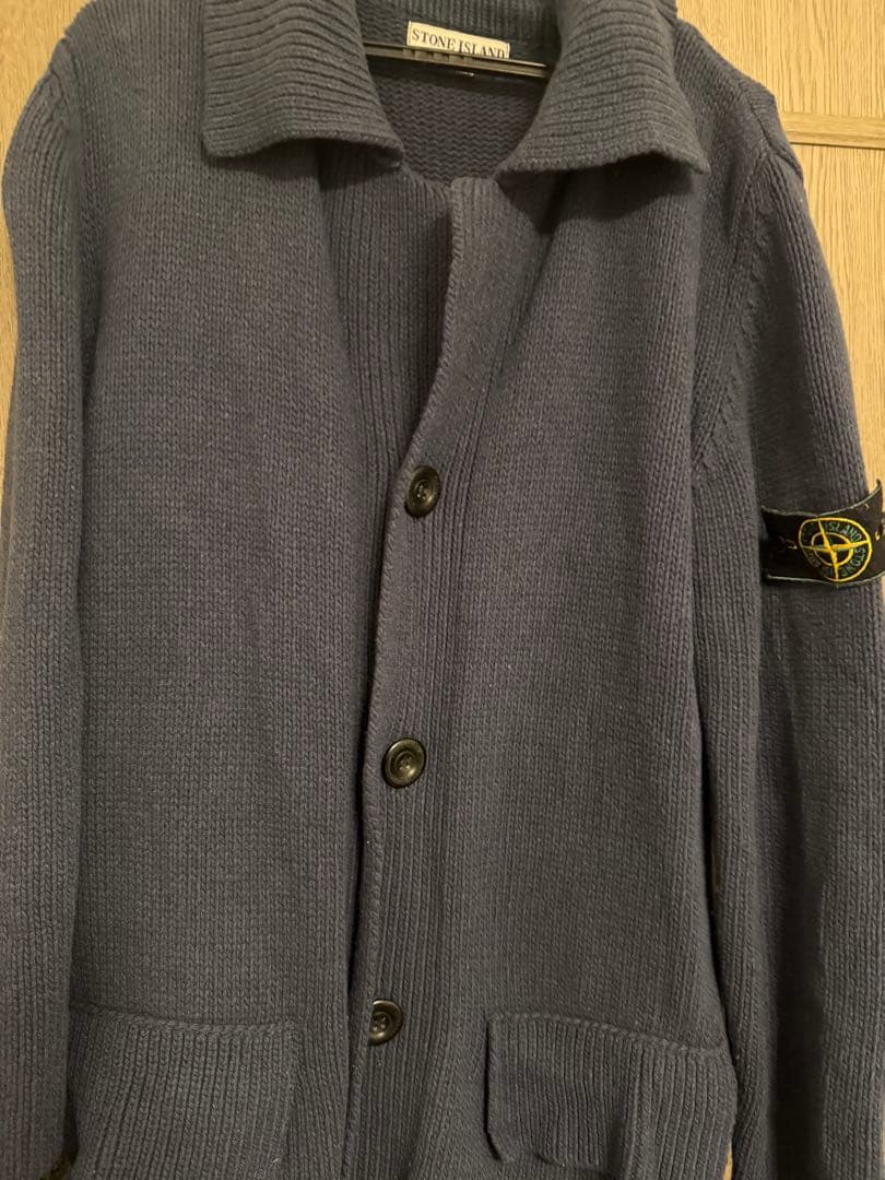 STONE  ネイビー カーディガン