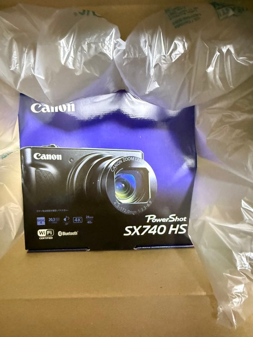 デジタルカメラ Canon PowerShot SX740 HS (BK)