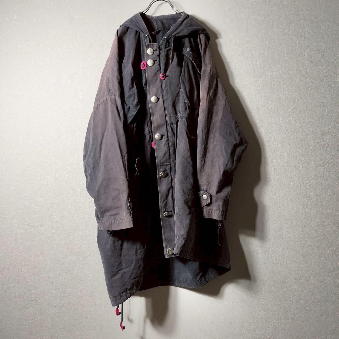 【鬼フェード】ヴィヴィアンウエストウッドマン 変形モッズコート ロング オーブ