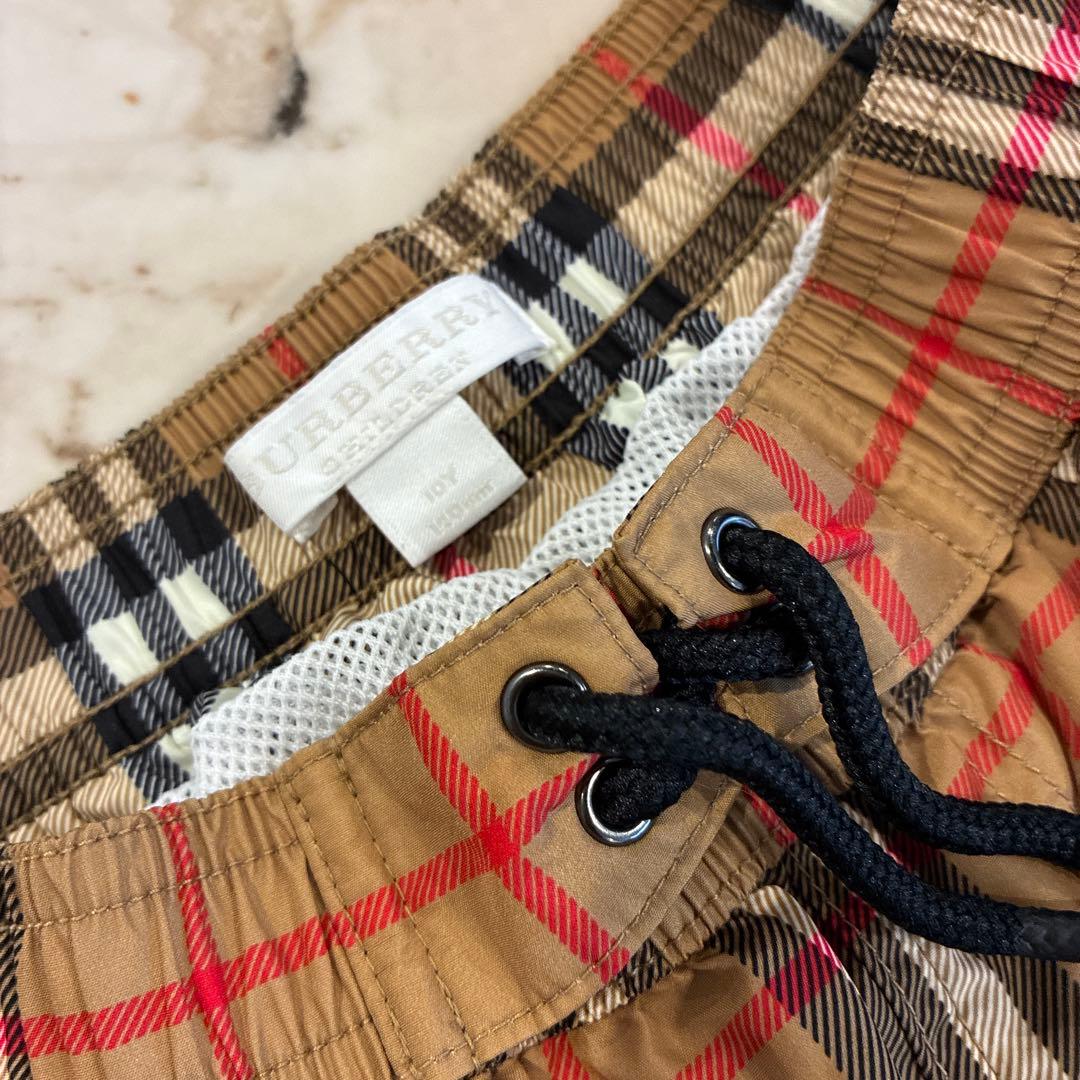 バーバリー ノバチェック スイムパンツ 140cm10Y ハーフパンツ　水着
