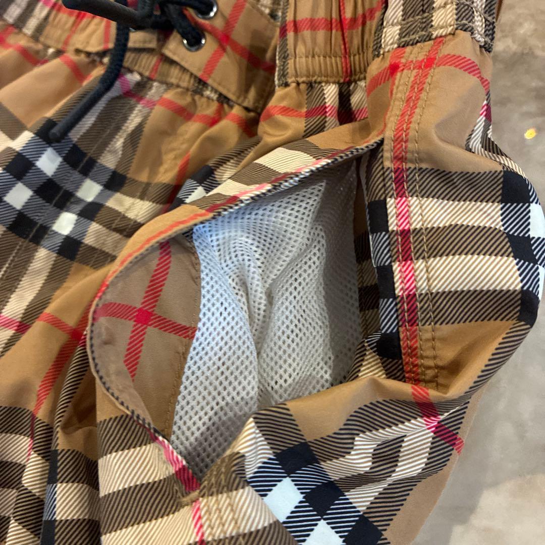 バーバリー ノバチェック スイムパンツ 140cm10Y ハーフパンツ　水着