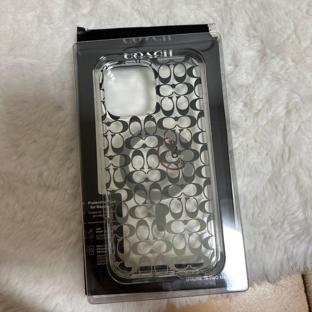 COACH コーチ iPhone16ProMax クリアケース