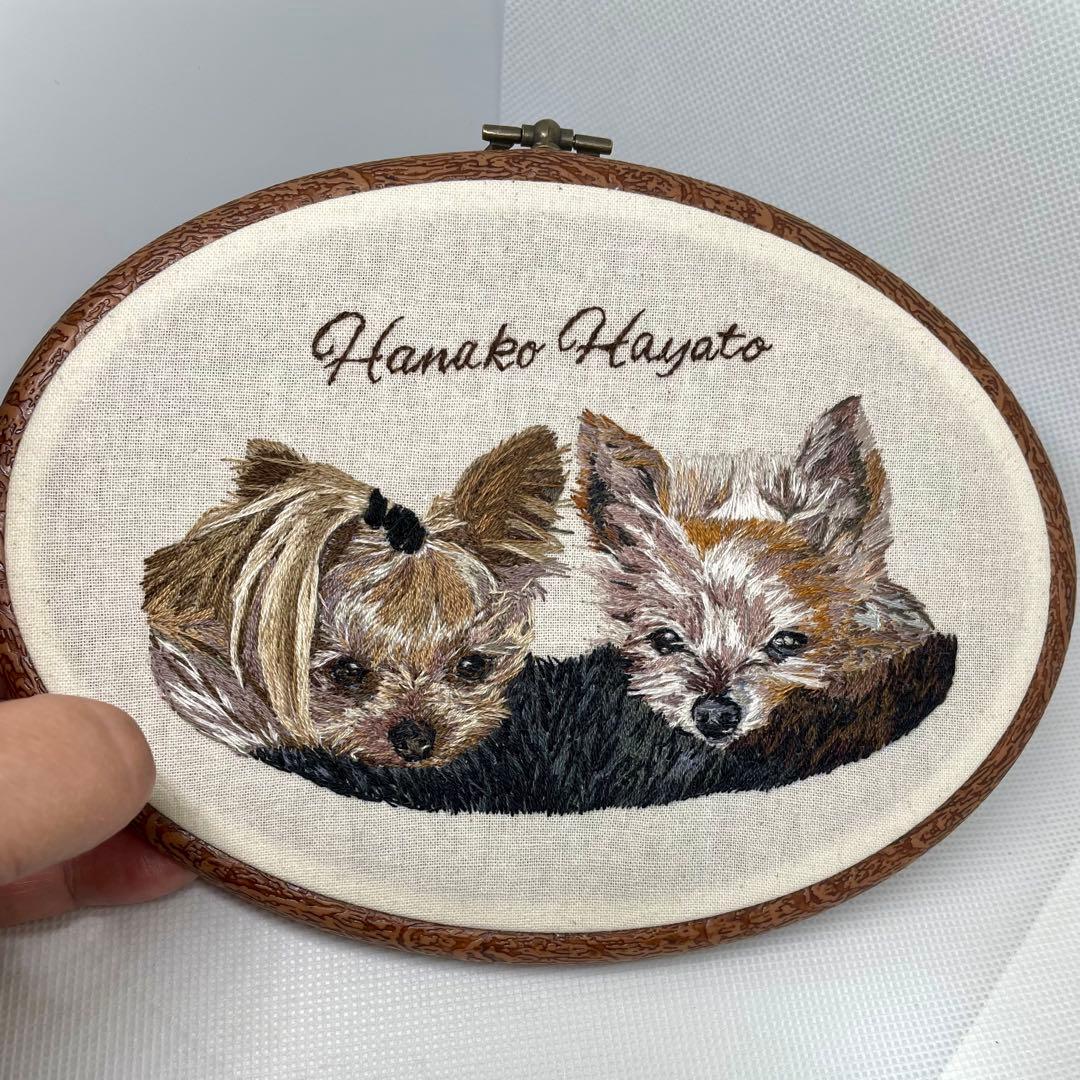 ちゃちゃ様 うちの子刺繍