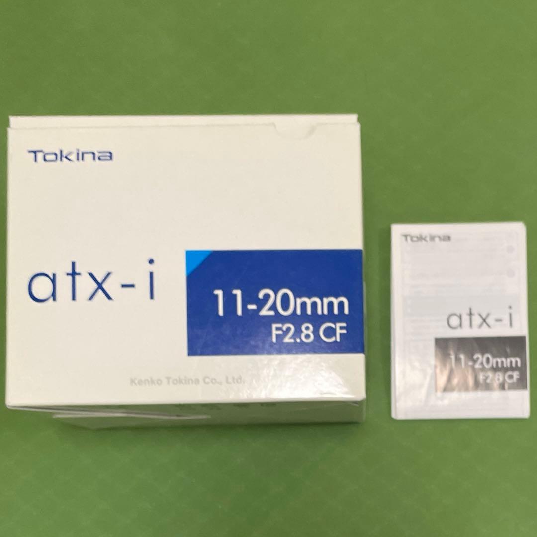 Tokina atx-i 11-20mm F2.8 CF ズームレンズ