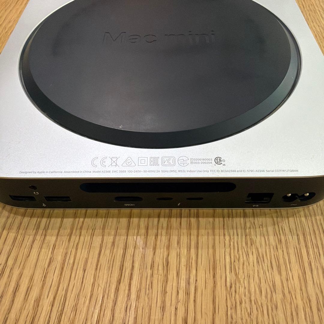 Apple Mac mini(2020)　M1 8GB シルバー