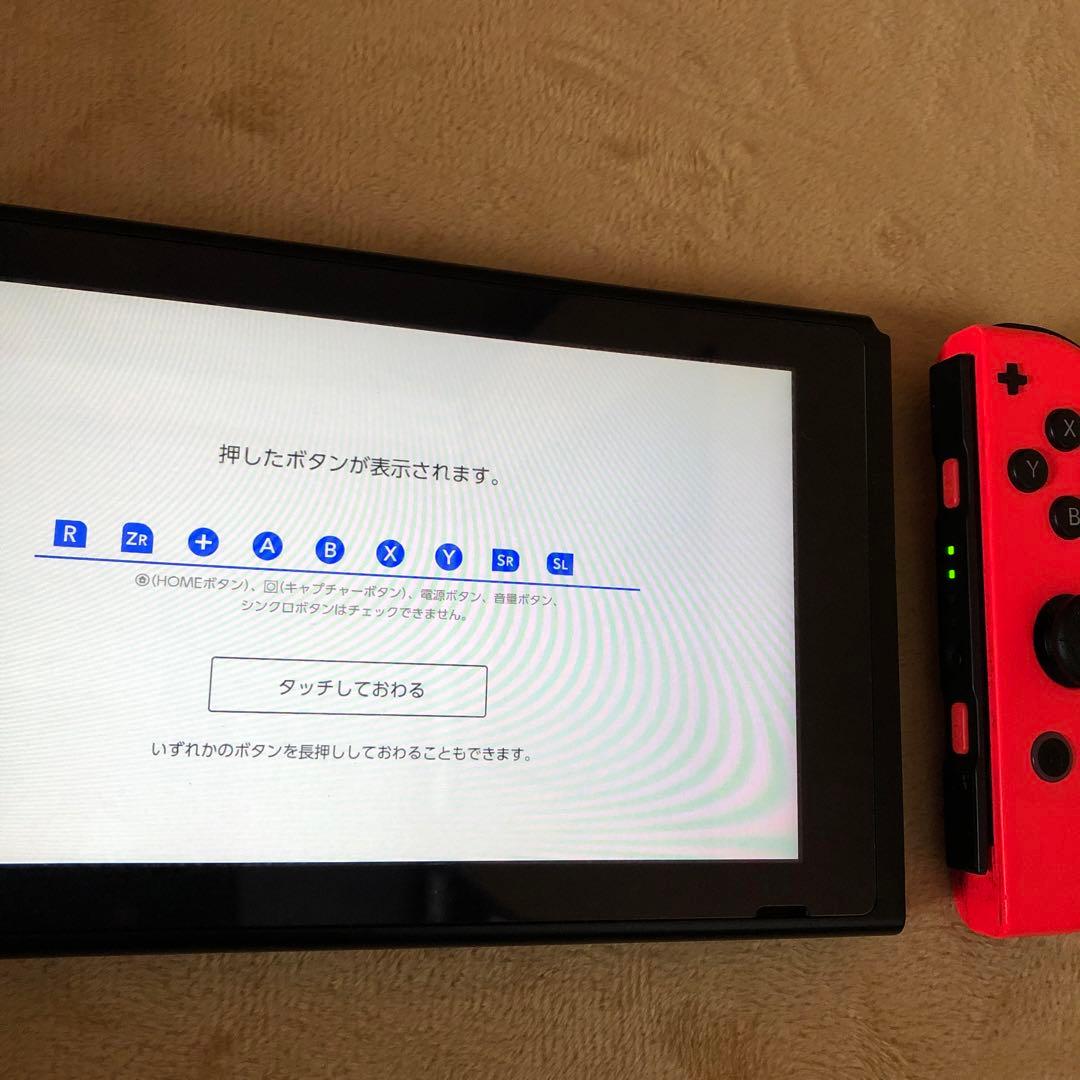 起動確認済Nintendo Switch本体2018年型 純正プロコントローラ付