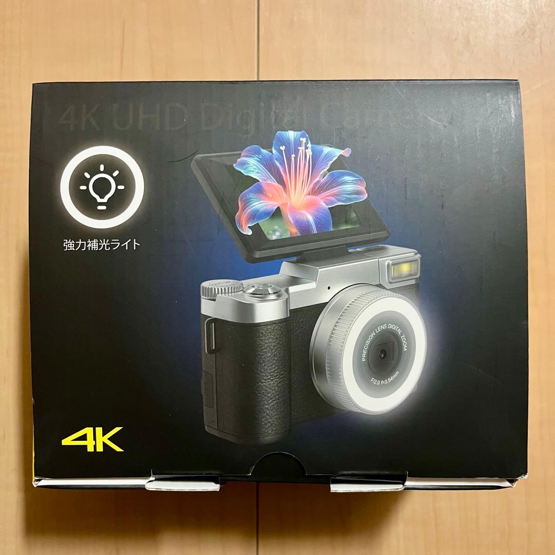 Billos デジタルカメラ 8K ブラック