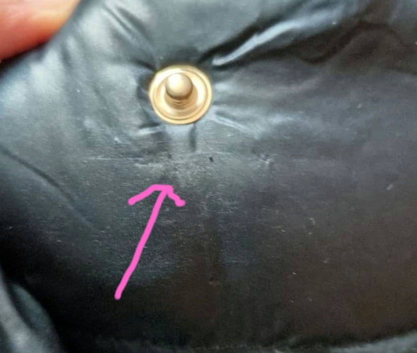 【美品】　HERNO ヘルノ　ダウンコート　38　ネイビー　膝上丈