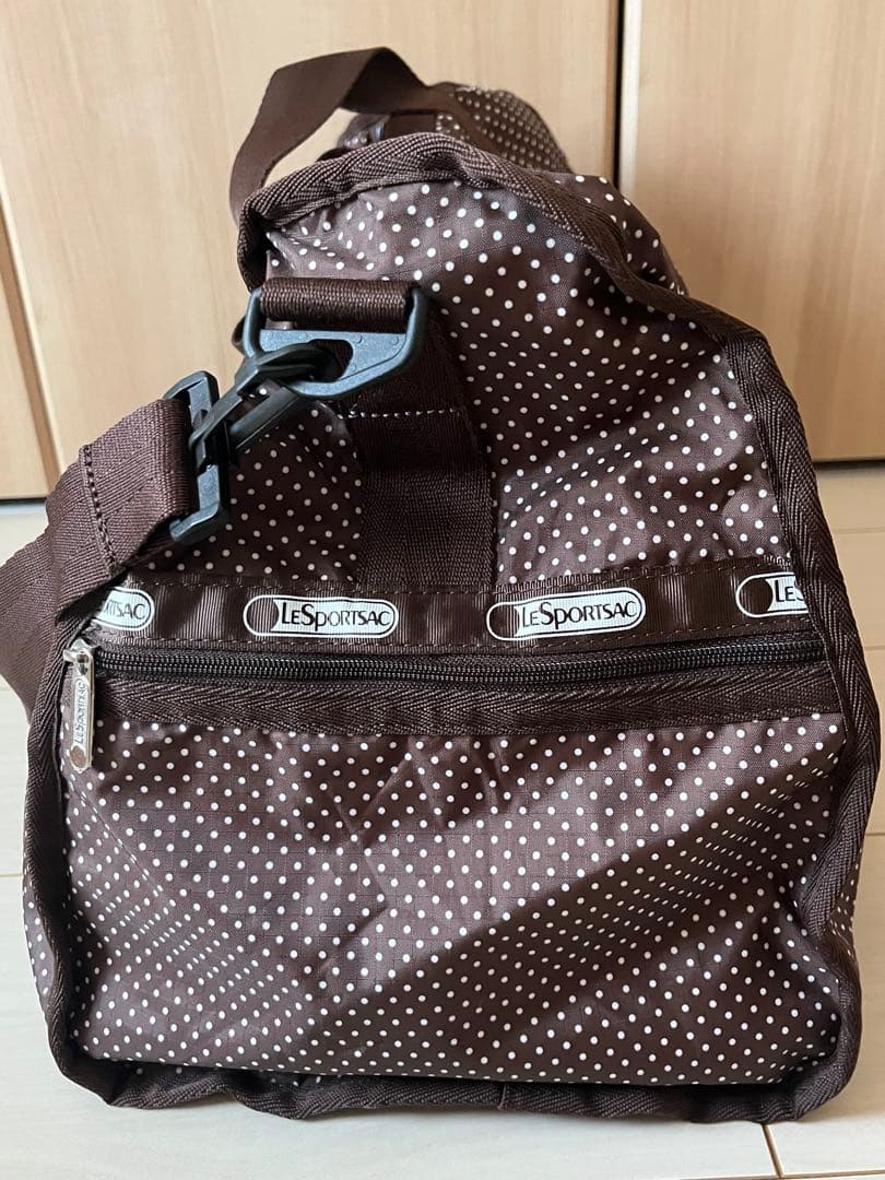 【美品】LESPORTSAC レスポートサック ボストンバッグ 大容量 鍵付き