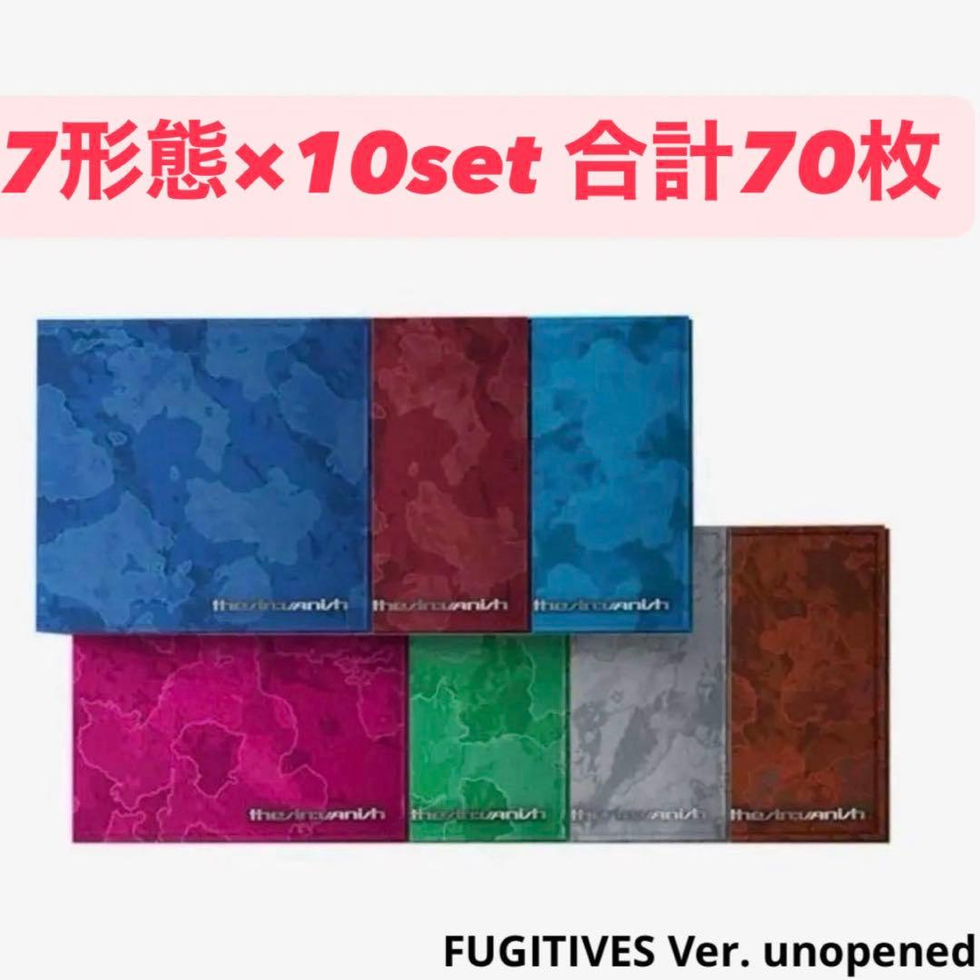 未開封enhypen VANISH FUGITIVES 7形態×10set70枚