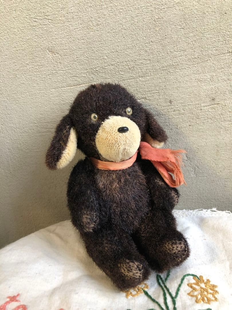 アンティーク ドイツ製 スタンディングわんこ テディ