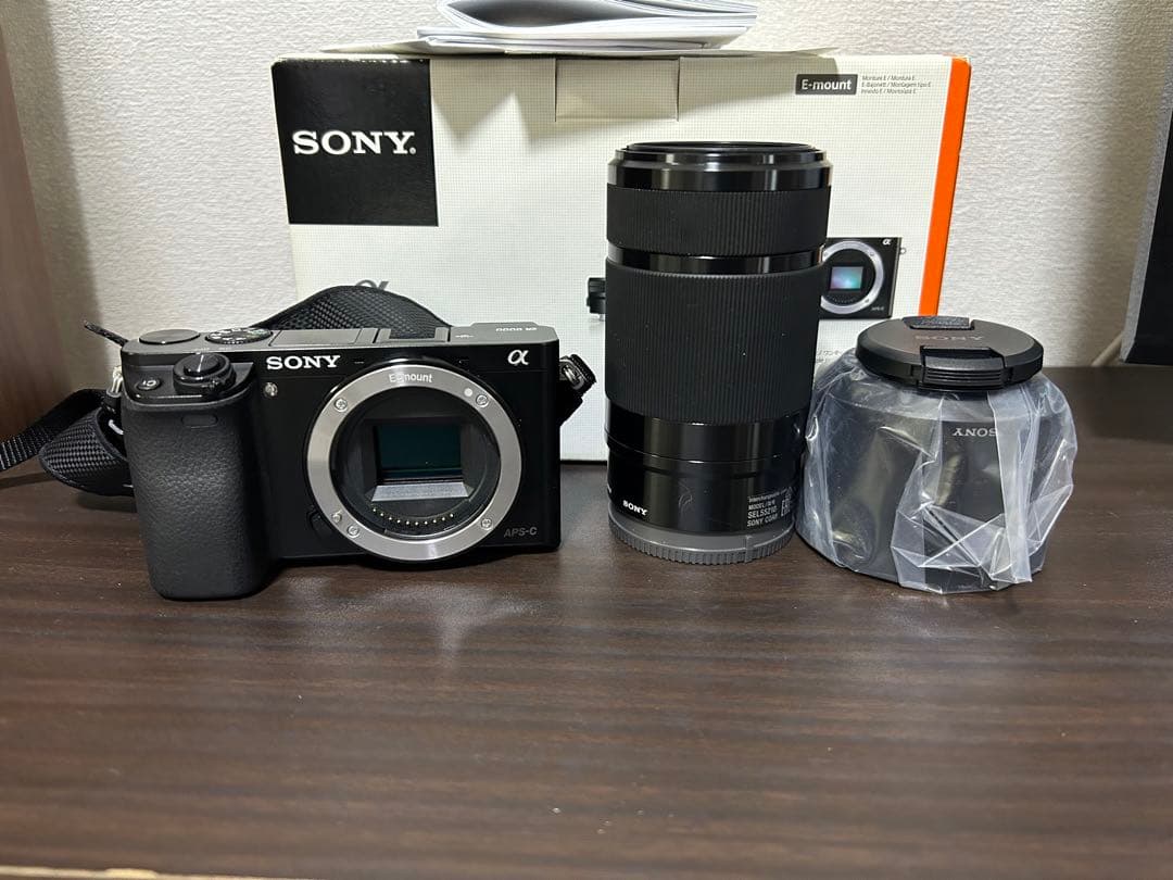 SONY α6000 ミラーレス一眼レフ 本体とレンズセット