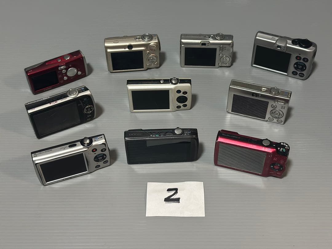 (Canon) 10台 デジカメラ まとめ【動作未確認ジャンク扱】②