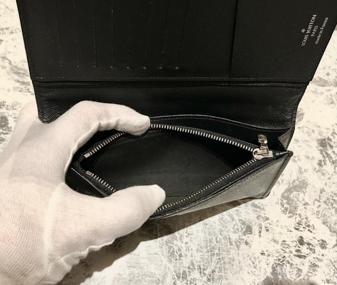 LOUIS VUITTON 長財布 ダミエ　ポルトフォイユブラザ グラフィット