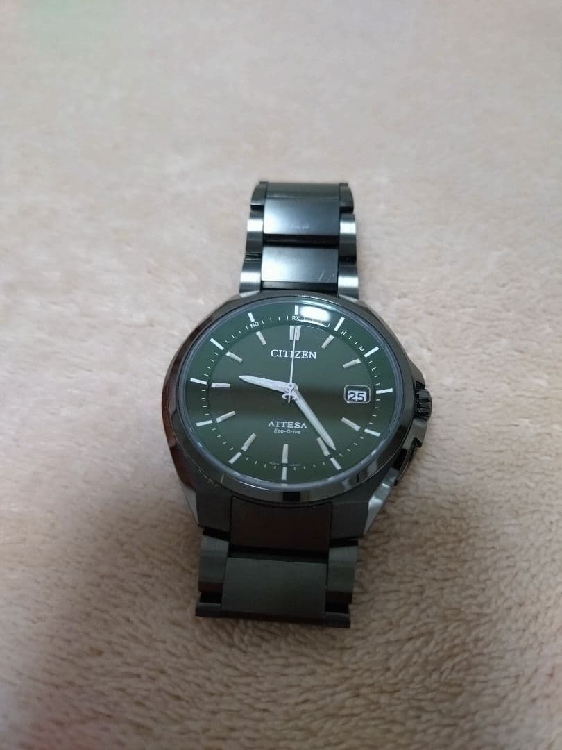 美品　CITIZEN、ATTESA、ATD53-3051・電波ソーラー　アテッサ