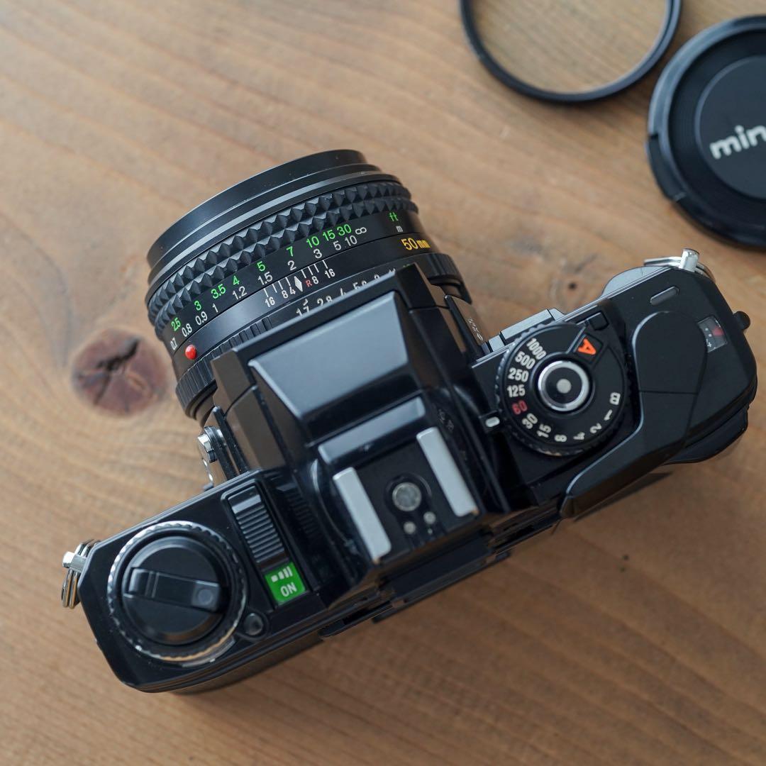 【撮影済み】MINOLTA X-500 フィルム一眼レフ　レンズセット