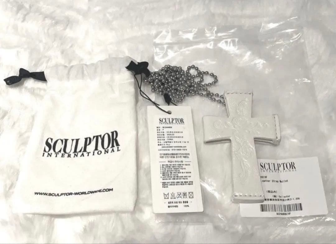 正規品【SCULPTOR】CrossStrapWalletネックレススカルプター