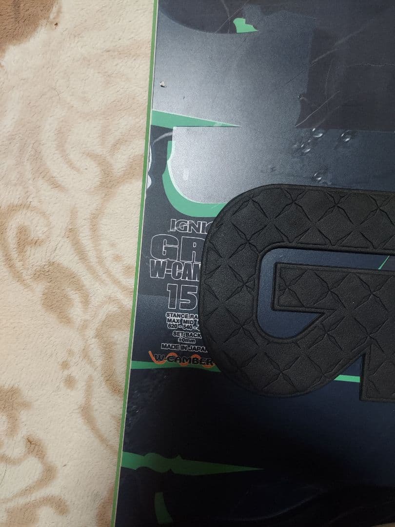 IGNIOGRVW-CAMBER 155cm ブーツ:kissmark27cm