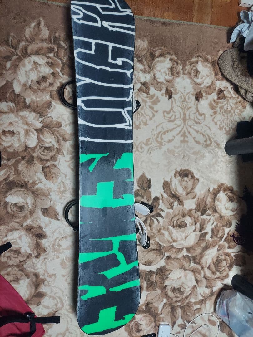 IGNIOGRVW-CAMBER 155cm ブーツ:kissmark27cm