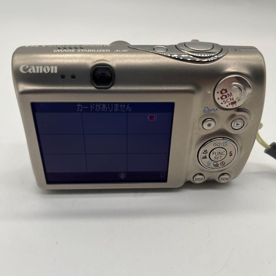 キャノン　イクシー　canon ixy 2000is チタン　シルバー