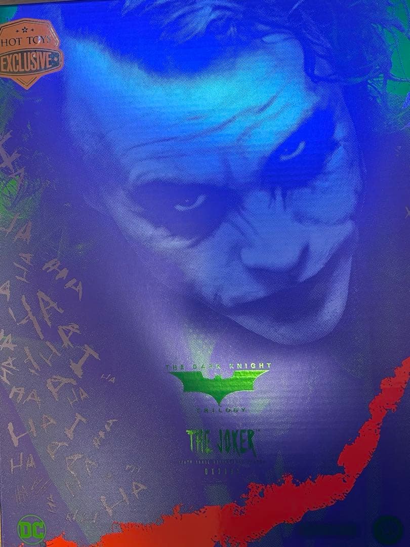 ホットトイズ　HOT TOYS DX33AE ダークナイト JOKER 植毛版