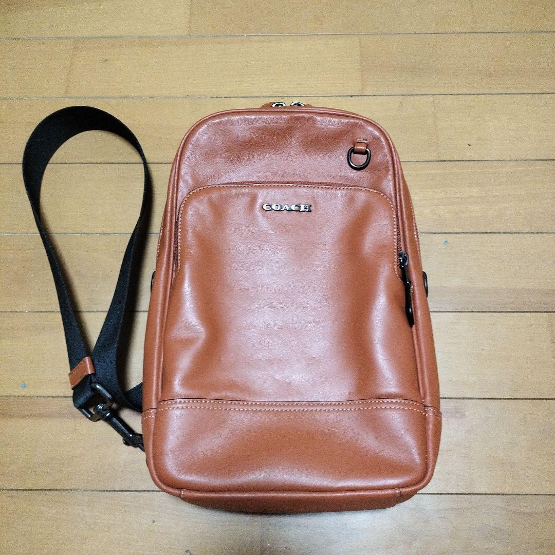 ★美品★COACH ブラウン ボディバッグ
