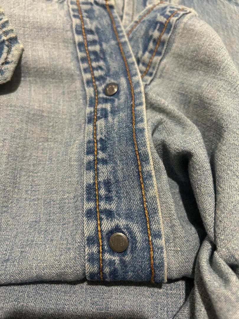 70’s Levi's フレッシュプロデュース デニムウエスタンシャツ 70s
