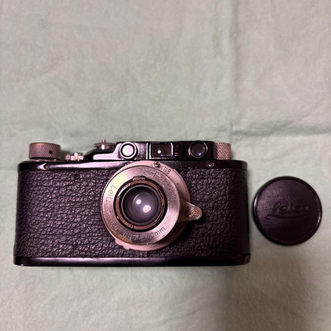 Leica D2 DII レンジファインダー レンズ付き ブラックペイント