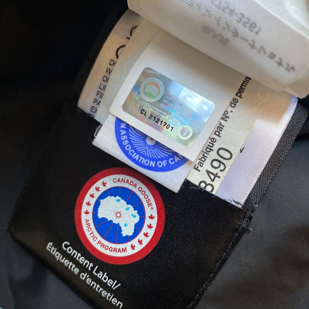 【極美】正規品 カナダグース マッケンジー ダウン Sサイズ ブラック 黒