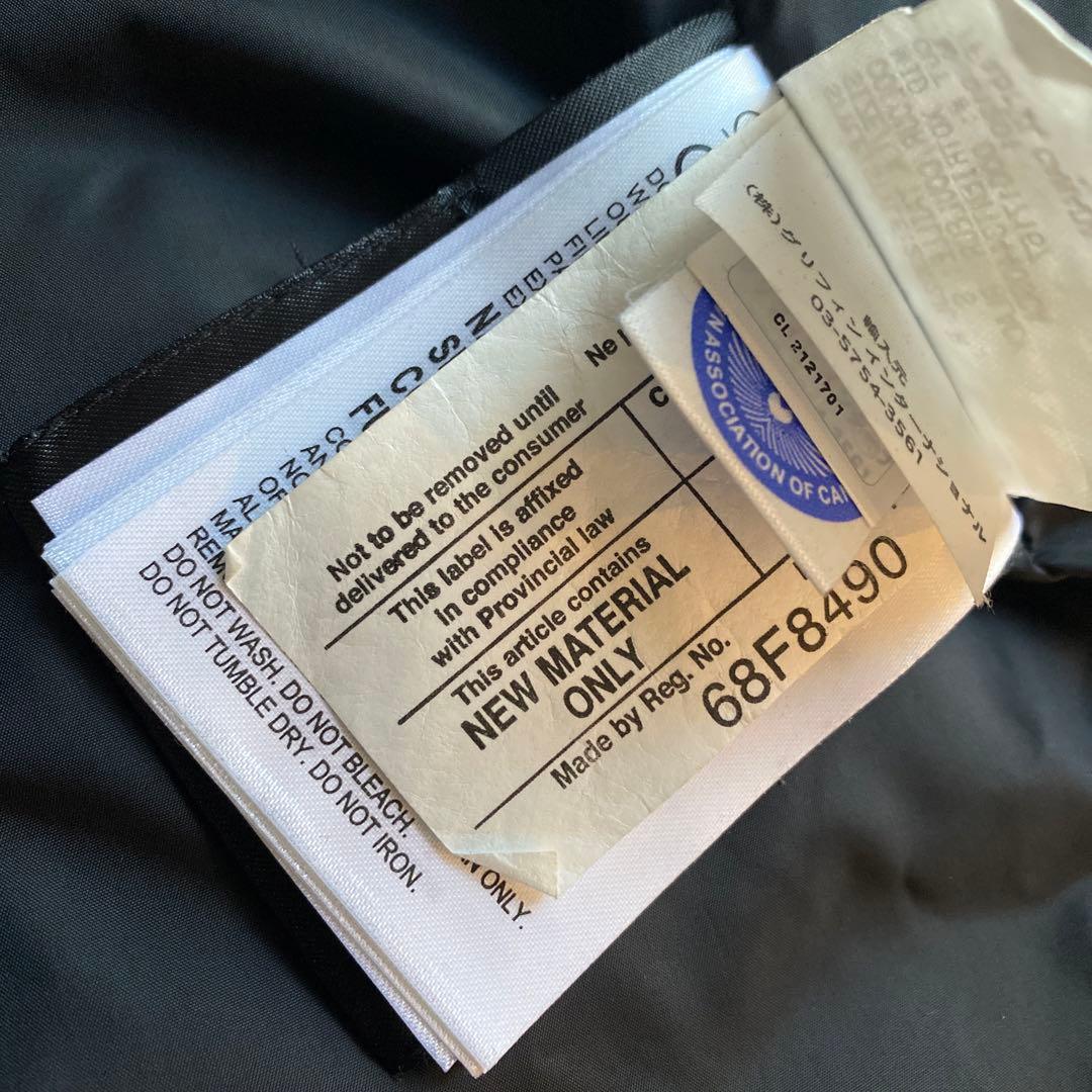 【極美】正規品 カナダグース マッケンジー ダウン Sサイズ ブラック 黒