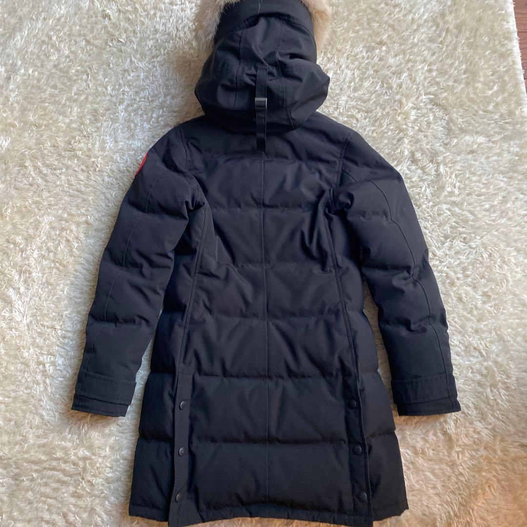 【極美】正規品 カナダグース マッケンジー ダウン Sサイズ ブラック 黒