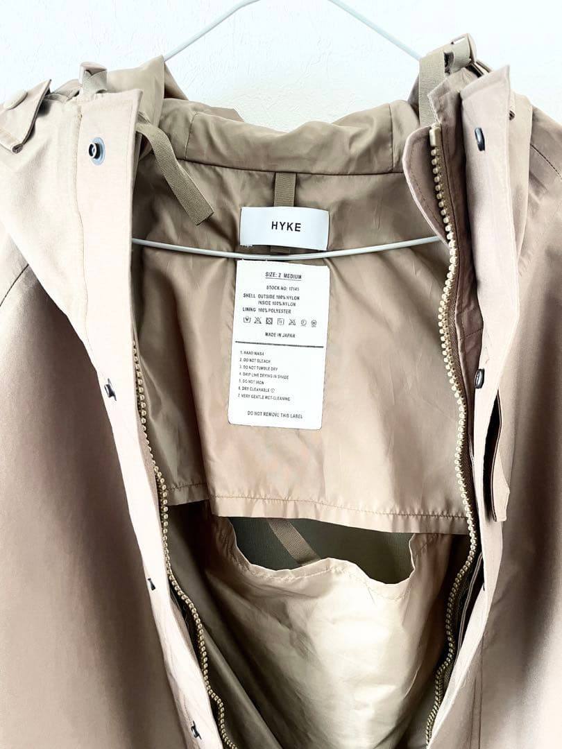 HYKE ECWCS PARKA JACKE コヨーテブラウン